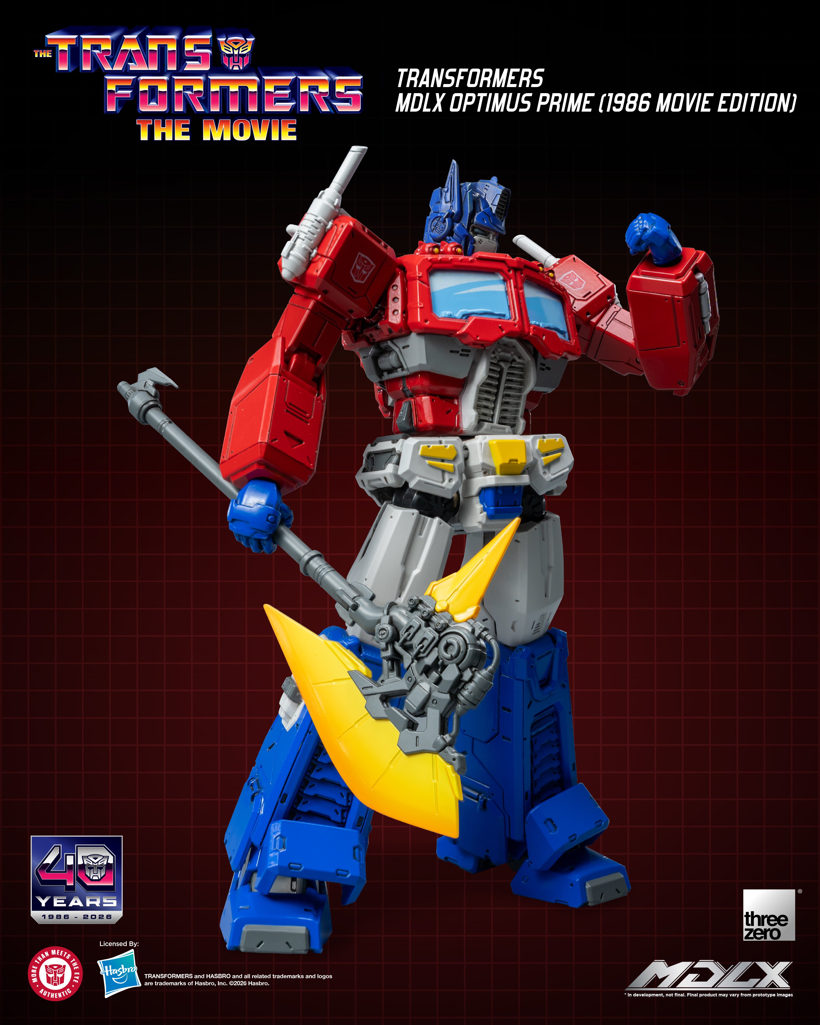 The Transformers: The Movie 40th Anniversary MDLX Optimus Prime (1986 Movie Edition) Action Figure Gallery Image 7