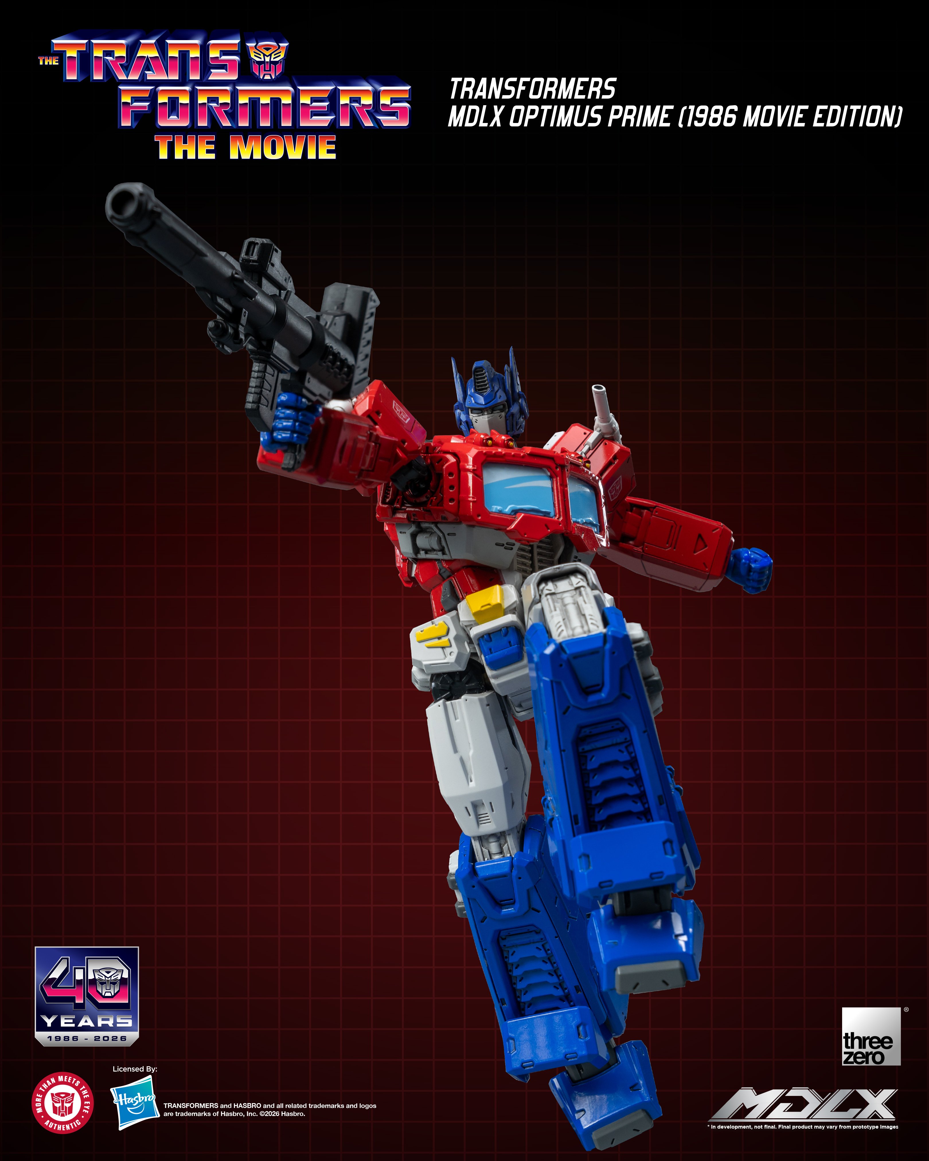 The Transformers: The Movie 40th Anniversary MDLX Optimus Prime (1986 Movie Edition) Action Figure Gallery Image 5