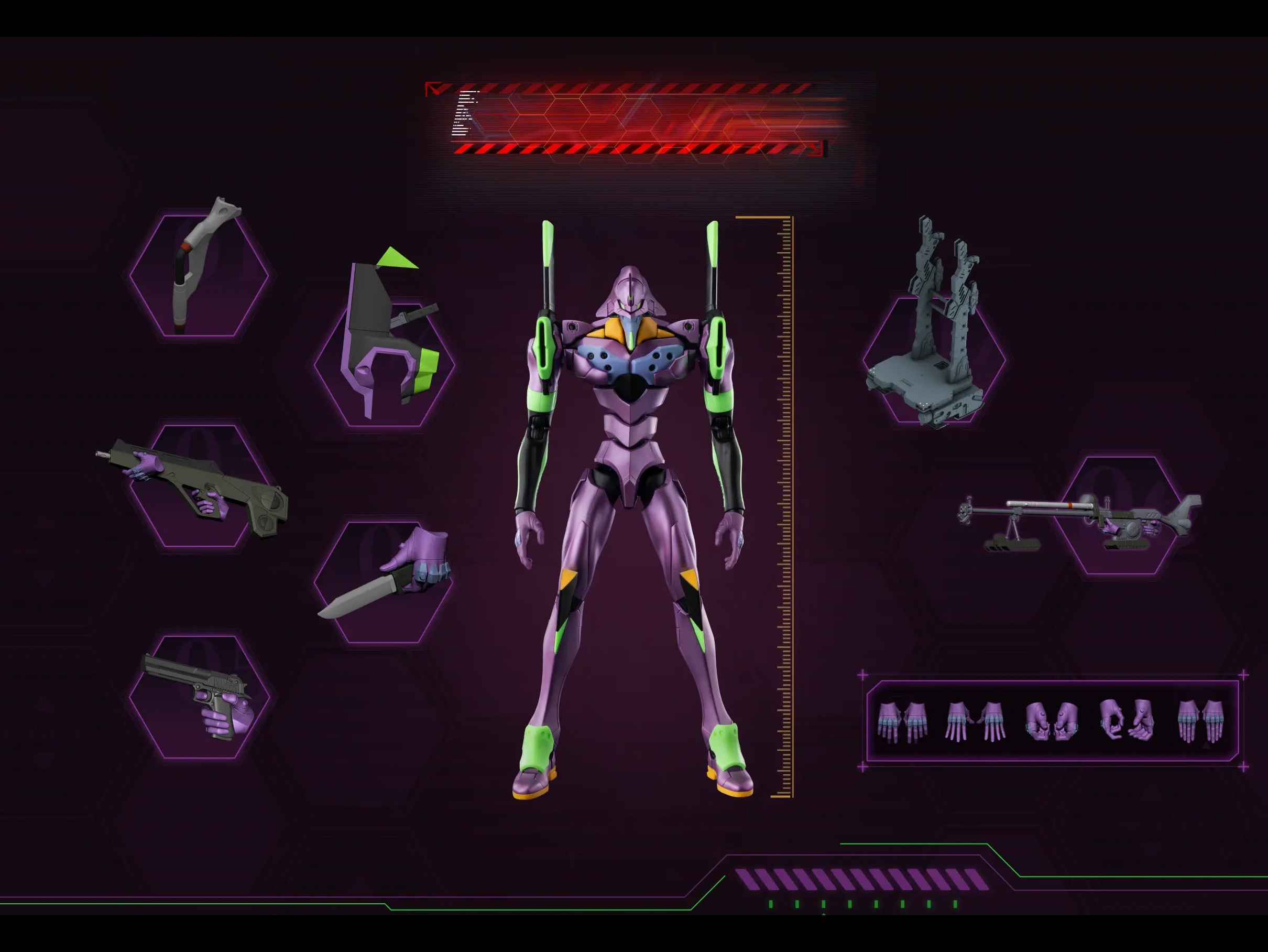 Neon Genesis Evangelion Legend Edition Evangelion Test Type-01 (TV Ver.) Model Kit Gallery Image 14