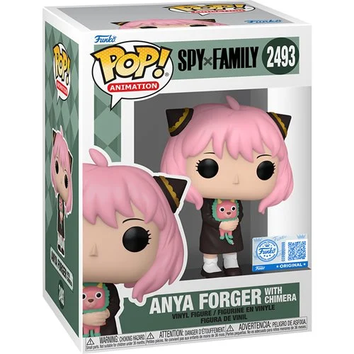 Spy x Family Pop! Animation #2493 Specialty Series Anya Forger with Chimera Gallery Image 3