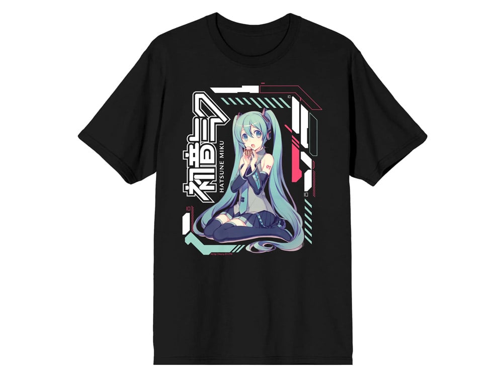 Vocaloid Hatsune Miku Futuristic Patterns T-Shirt