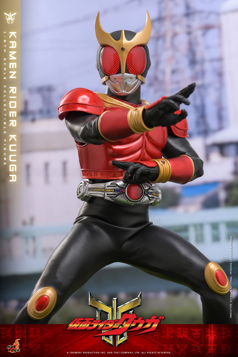 Kamen Rider Kuuga TMS191 Kamen Rider Kuuga 1/6th Scale Collectible Figure Gallery Image 6