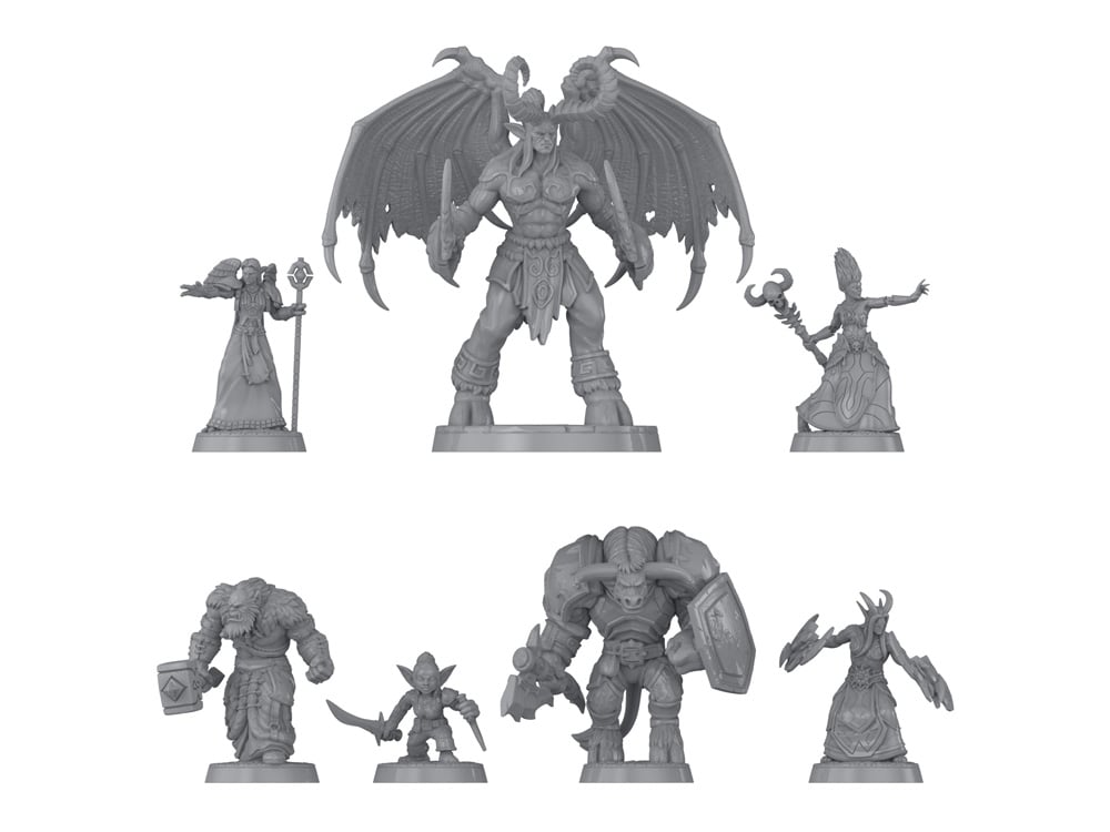 Dungeons & Dragons x World of Warcraft Miniatures Set 1 Gallery Image 1