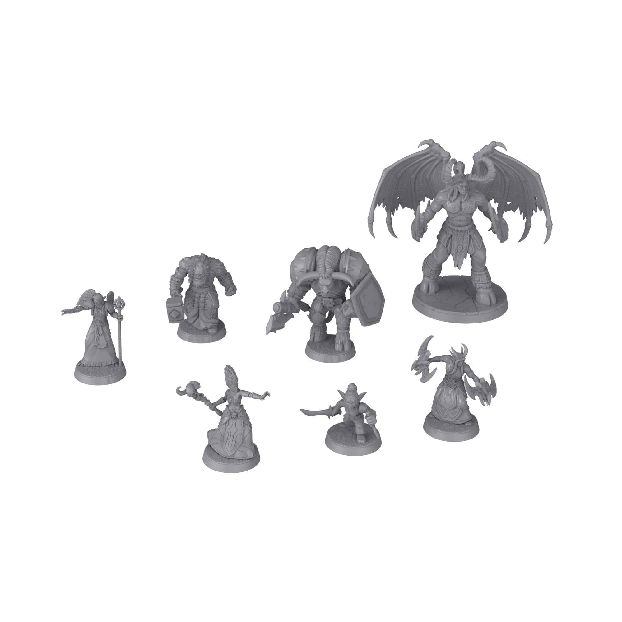 Dungeons & Dragons x World of Warcraft Miniatures Set 1 Gallery Image 4
