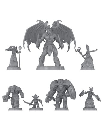 Dungeons & Dragons x World of Warcraft Miniatures Set 1 Gallery Image 2