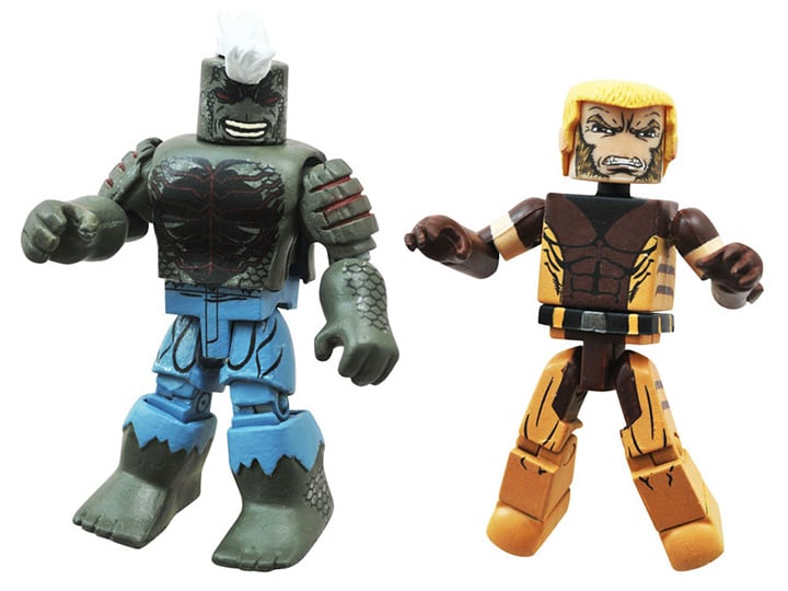 Marvel Minimates Wave 62 Axis Uncanny Sabretooth & Kluh Gallery Image 1