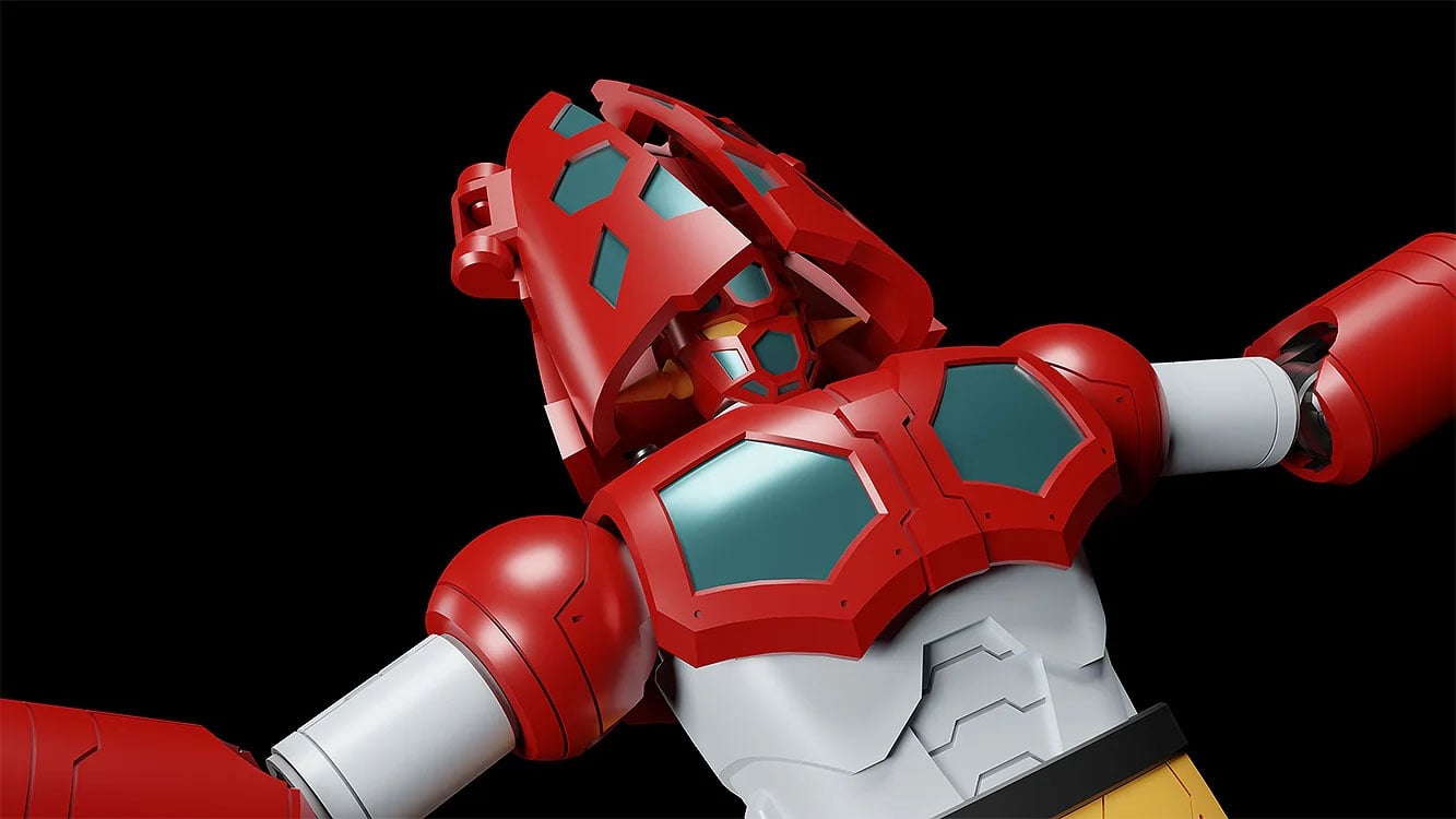 Getter Robo Moderoid Miniature Combing & Transforming Getter 1 Model Kit (Reissue) Gallery Image 9