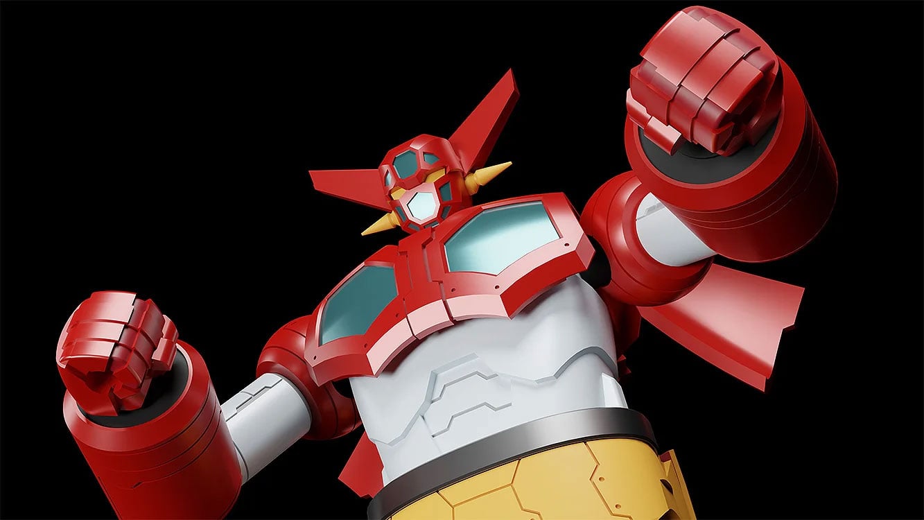 Getter Robo Moderoid Miniature Combing & Transforming Getter 1 Model Kit (Reissue) Gallery Image 10