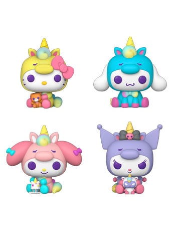Hello Kitty and Friends Pop! Hello Kitty, Cinnamoroll, My Melody & Kuromi Four-Pack Gallery Image 2