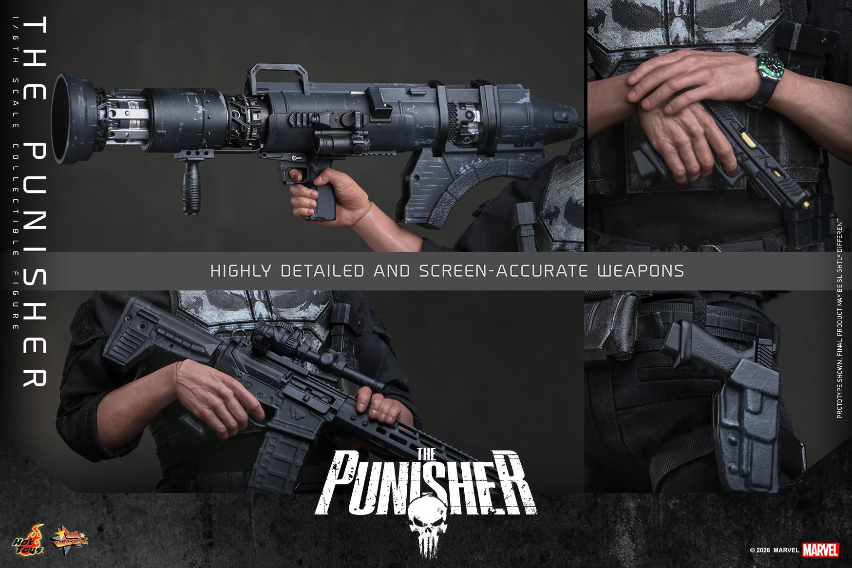 The Punisher MMS904 The Punisher 1/6th Scale Collectible Figure Gallery Image 23