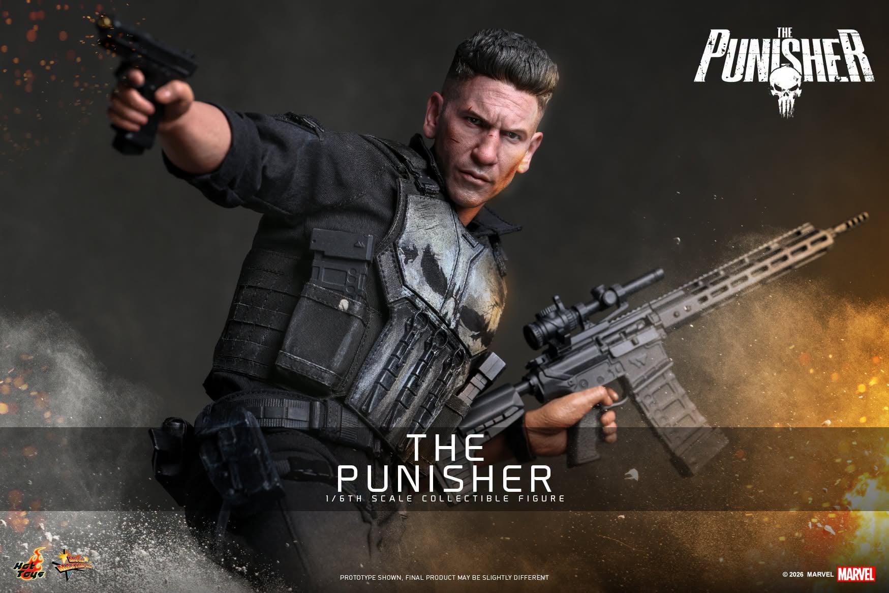 The Punisher MMS904 The Punisher 1/6th Scale Collectible Figure Gallery Image 3