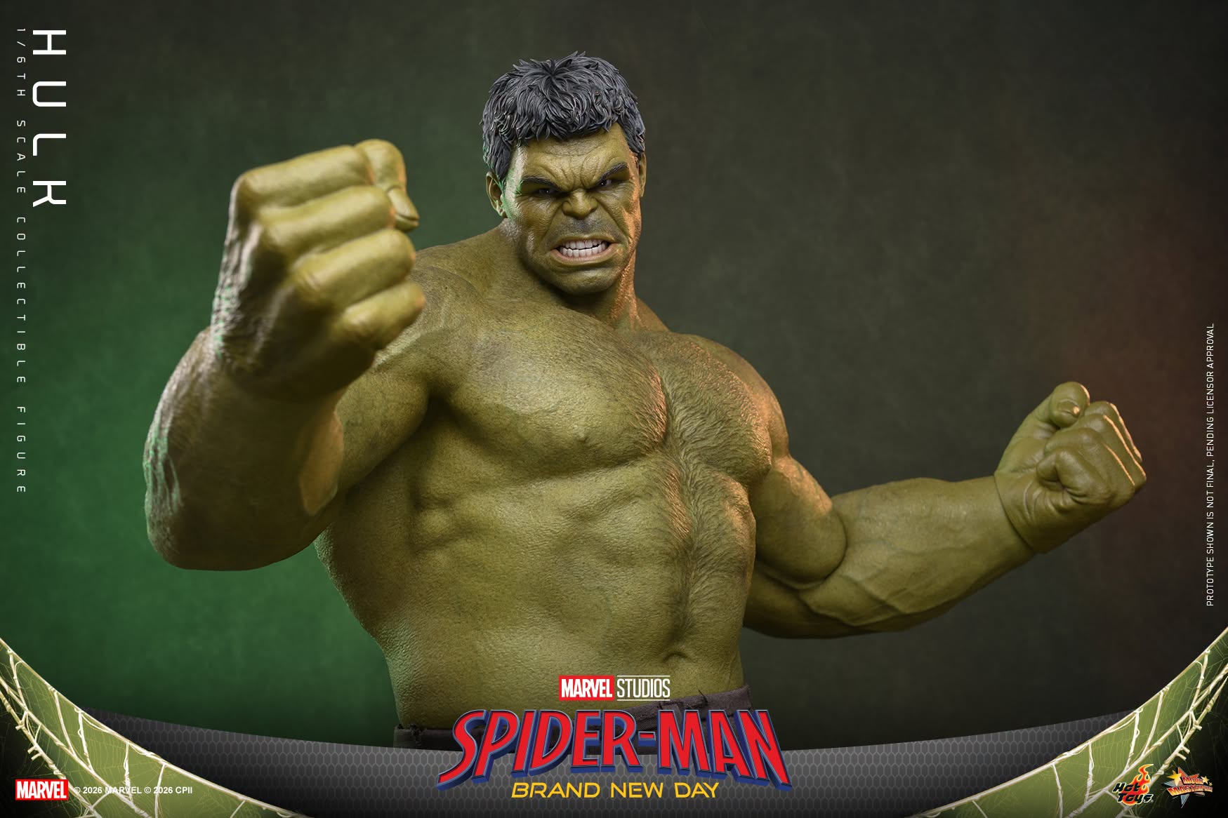 Spider-Man: Brand New Day MMS905 Hulk 1/6th Scale Collectible Figure Gallery Image 17