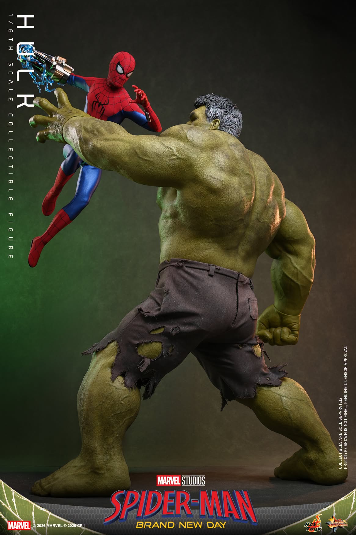 Spider-Man: Brand New Day MMS905 Hulk 1/6th Scale Collectible Figure Gallery Image 10