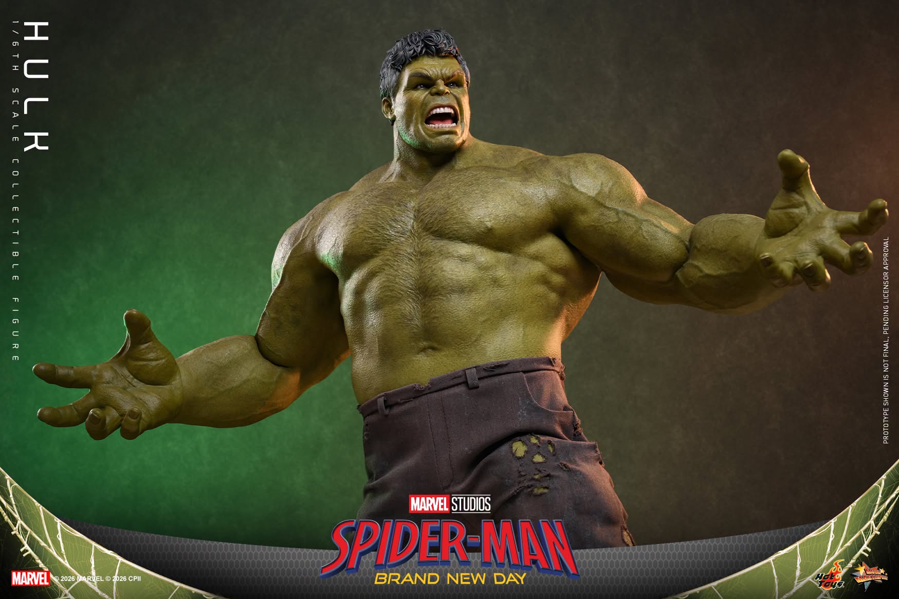 Spider-Man: Brand New Day MMS905 Hulk 1/6th Scale Collectible Figure Gallery Image 14