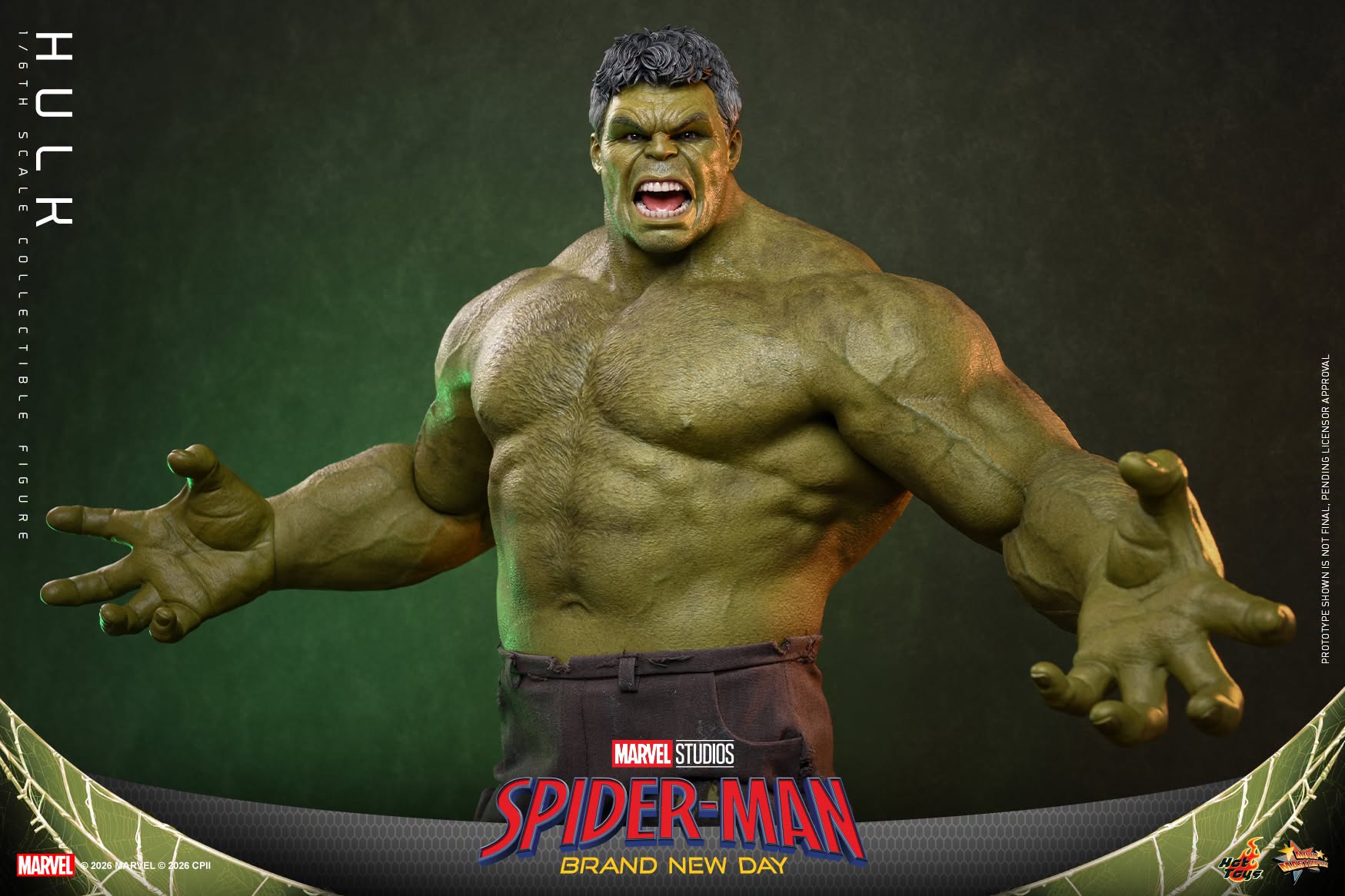 Spider-Man: Brand New Day MMS905 Hulk 1/6th Scale Collectible Figure Gallery Image 18
