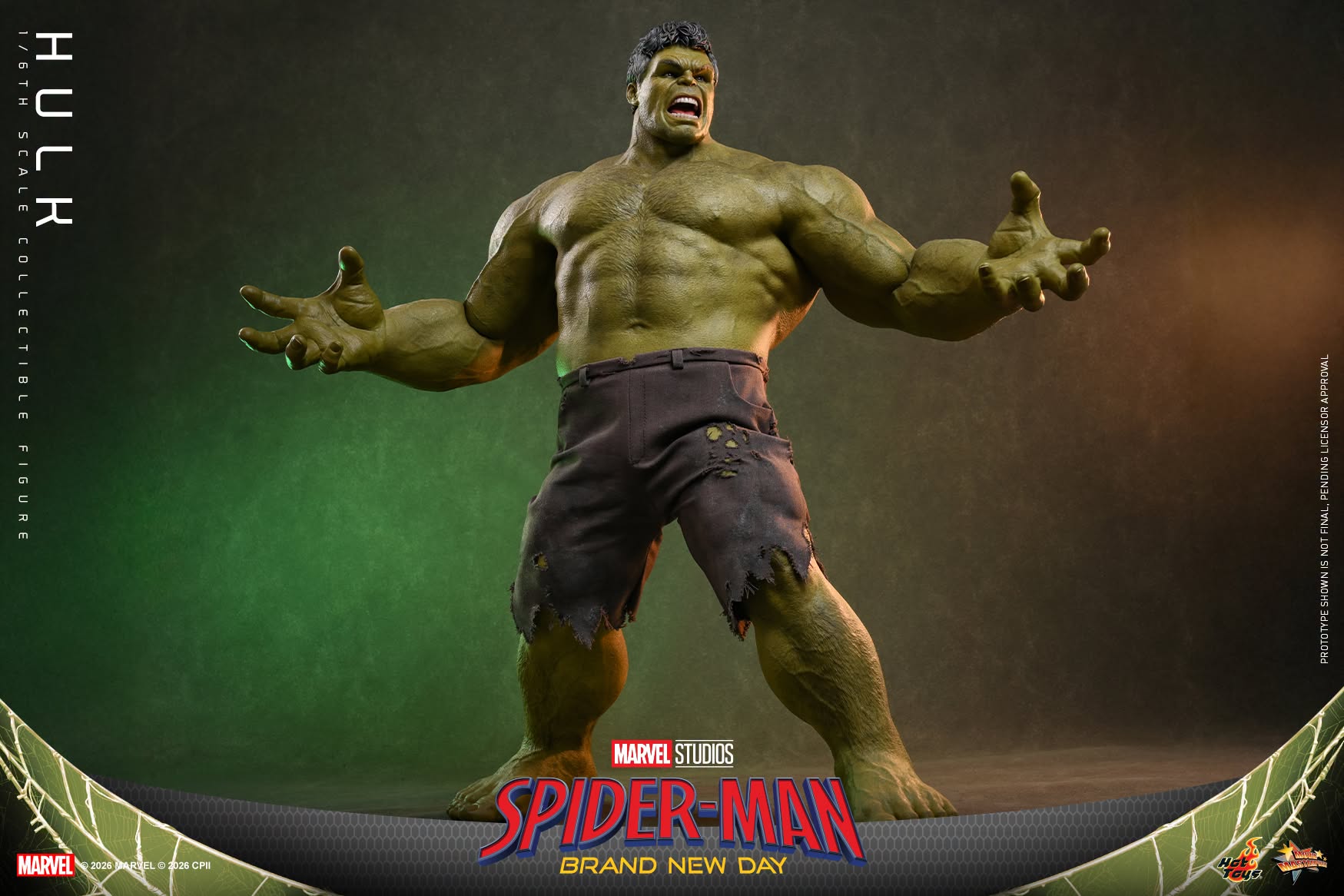 Spider-Man: Brand New Day MMS905 Hulk 1/6th Scale Collectible Figure Gallery Image 19