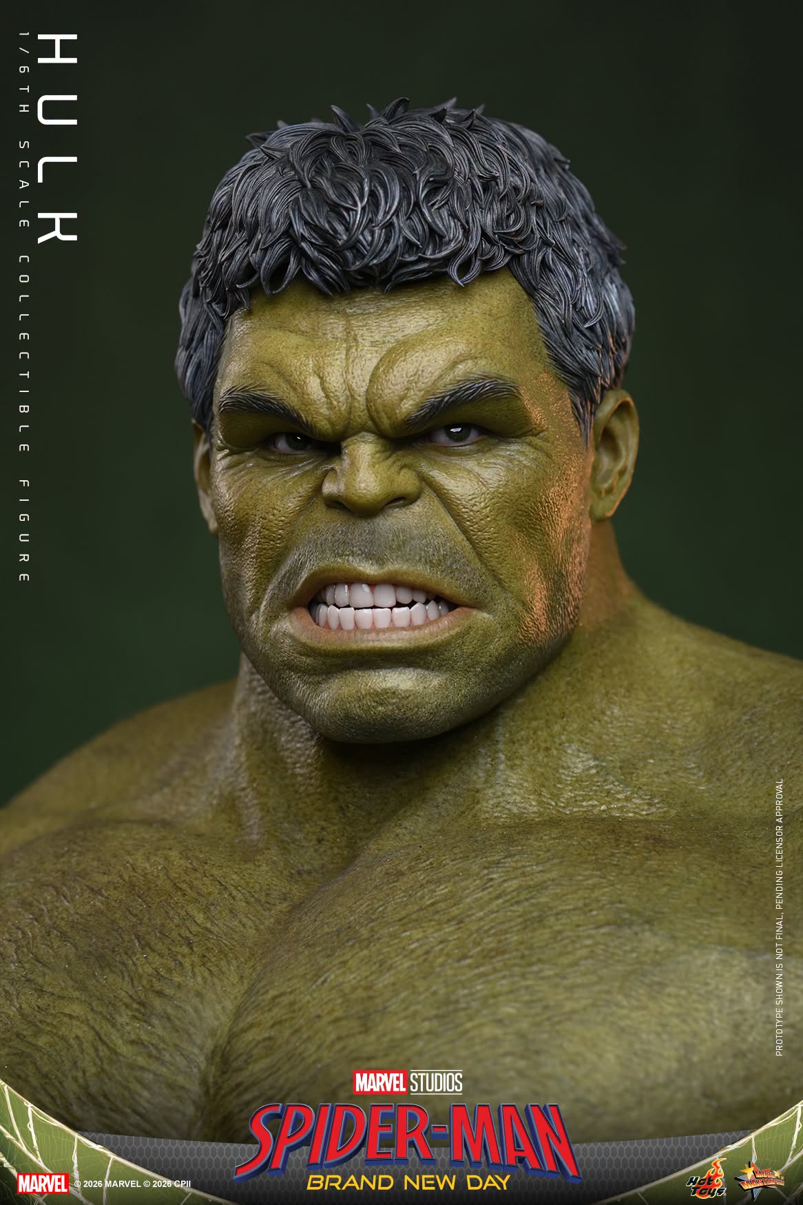 Spider-Man: Brand New Day MMS905 Hulk 1/6th Scale Collectible Figure Gallery Image 13