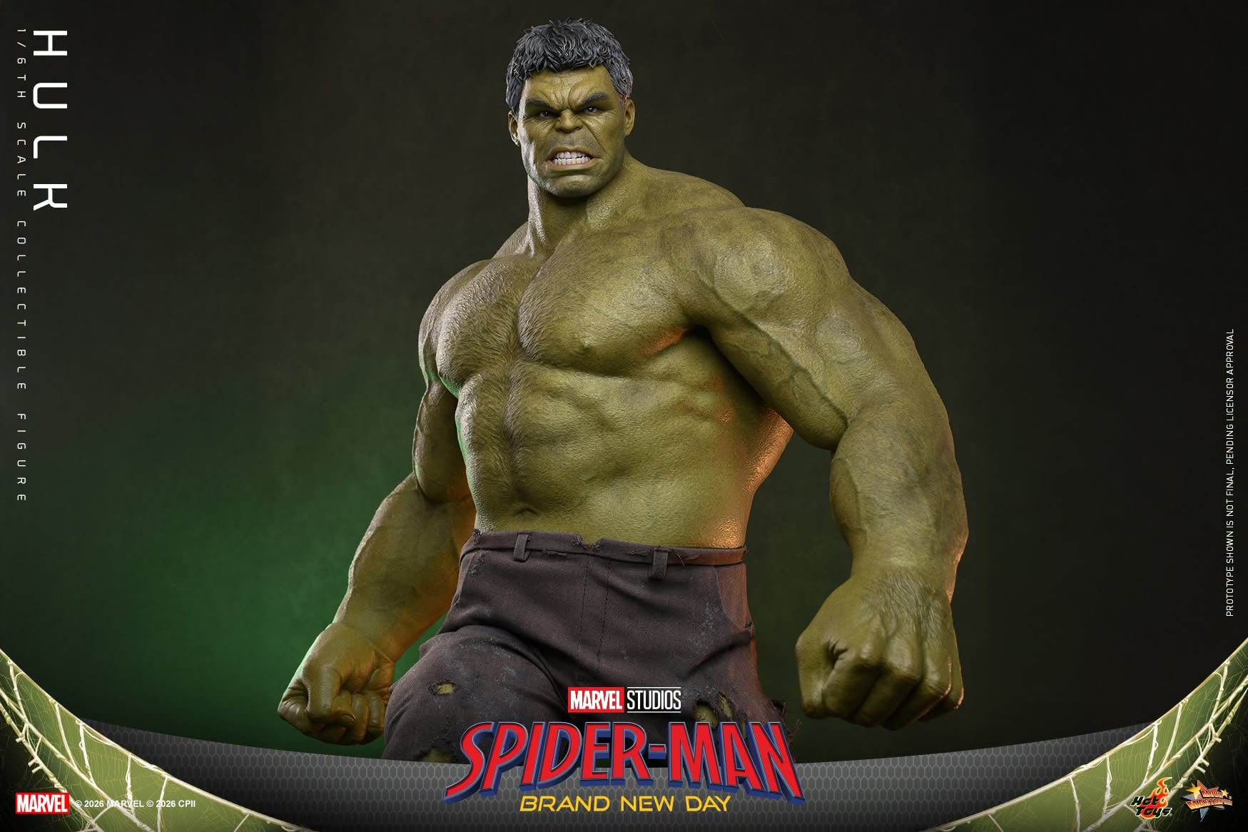 Spider-Man: Brand New Day MMS905 Hulk 1/6th Scale Collectible Figure Gallery Image 15