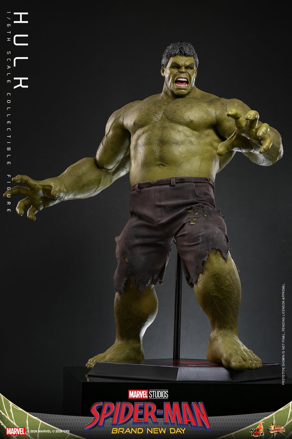 Spider-Man: Brand New Day MMS905 Hulk 1/6th Scale Collectible Figure Gallery Image 11