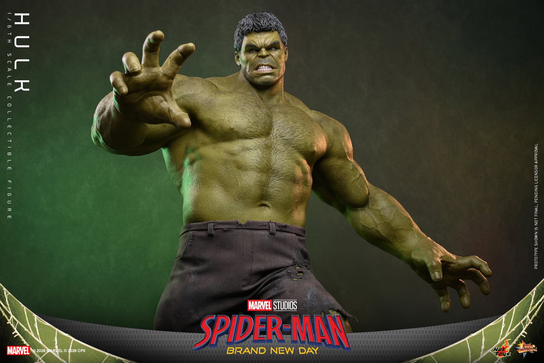 Spider-Man: Brand New Day MMS905 Hulk 1/6th Scale Collectible Figure Gallery Image 16
