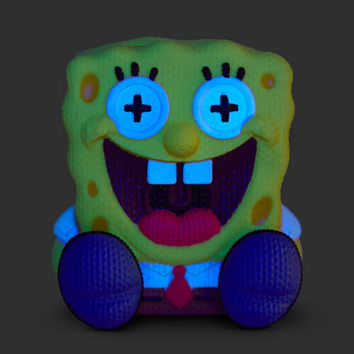 SpongeBob SquarePants Handmade by Robots #451 SpongeBob SquarePants (Glow-in-the-Dark) Figure Gallery Image 3