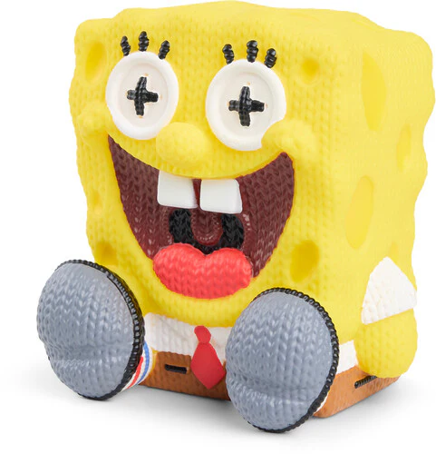 SpongeBob SquarePants Handmade by Robots #451 SpongeBob SquarePants (Glow-in-the-Dark) Figure Gallery Image 6