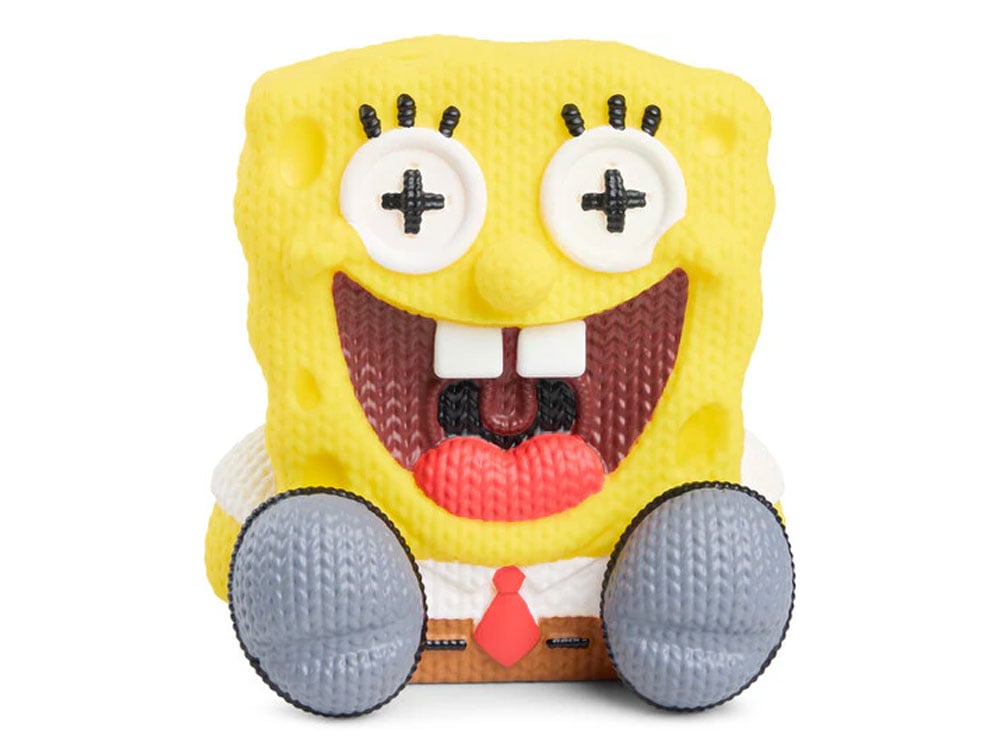 SpongeBob SquarePants Handmade by Robots #451 SpongeBob SquarePants (Glow-in-the-Dark) Figure Gallery Image 1