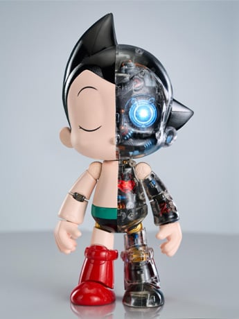 Astro Boy Die-Cast Articulated Series Astro Boy (Deluxe Ver