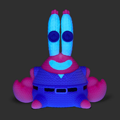 SpongeBob SquarePants Handmade by Robots #455 Mr. Eugene Krabs (Glow-in-the-Dark) Figure Gallery Image 3