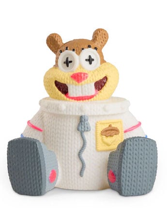 SpongeBob SquarePants Handmade by Robots #453 Sandy Cheeks Figure (Glow-in-the-Dark) Gallery Image 2