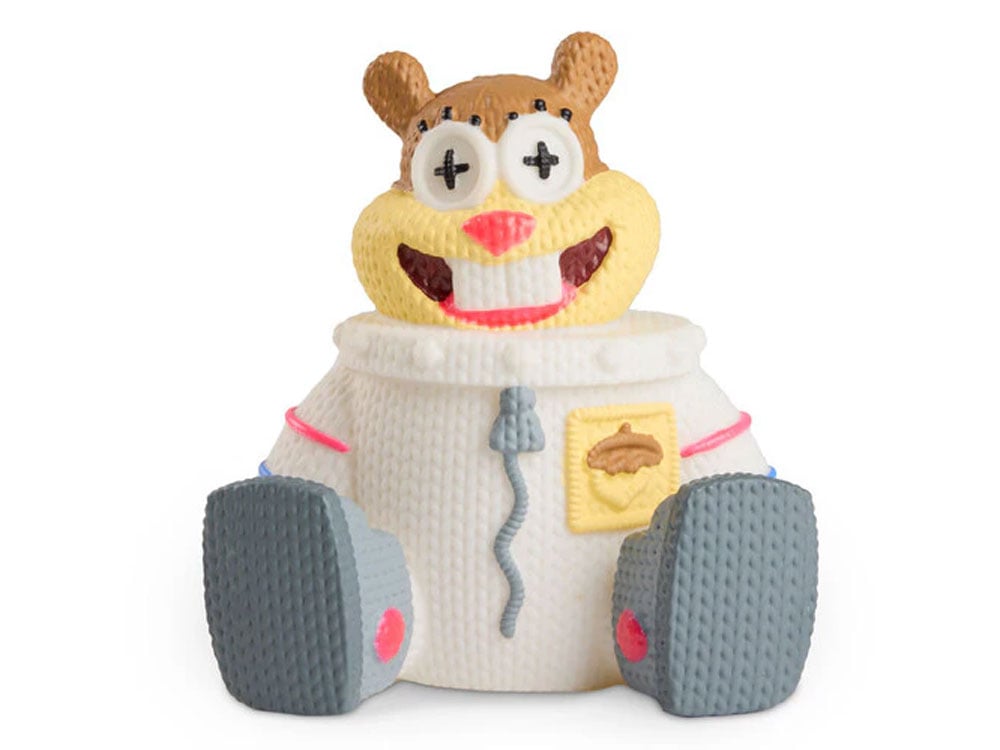 SpongeBob SquarePants Handmade by Robots #453 Sandy Cheeks Figure (Glow-in-the-Dark) Gallery Image 1