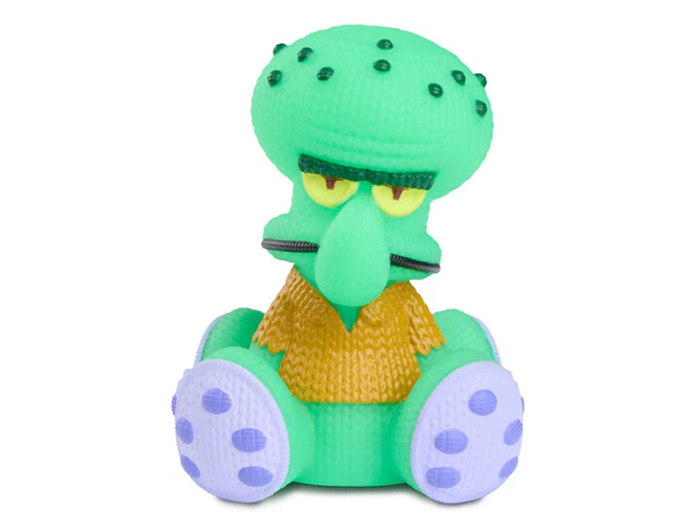 SpongeBob SquarePants Handmade by Robots #454 Squidward Tentacles Figure (Glow-in-the-Dark) Gallery Image 1