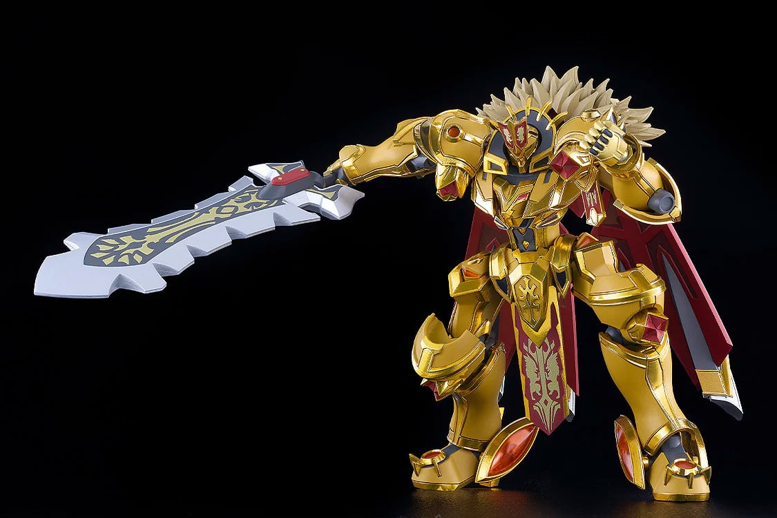 Knight's & Magic Moderoid Goldleo (Royal Metallic Ver.) Model Kit Gallery Image 6