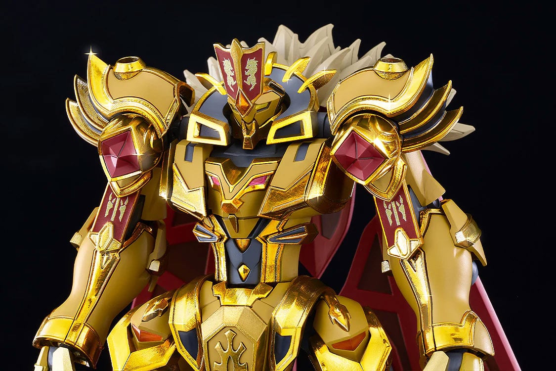 Knight's & Magic Moderoid Goldleo (Royal Metallic Ver.) Model Kit Gallery Image 9