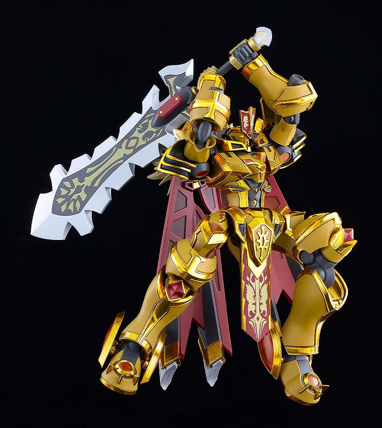 Knight's & Magic Moderoid Goldleo (Royal Metallic Ver.) Model Kit Gallery Image 7