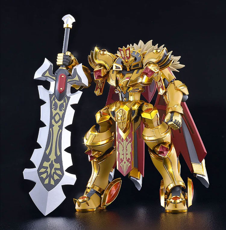 Knight's & Magic Moderoid Goldleo (Royal Metallic Ver.) Model Kit Gallery Image 5