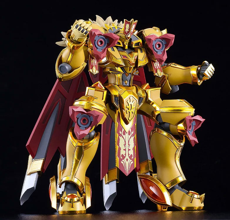 Knight's & Magic Moderoid Goldleo (Royal Metallic Ver.) Model Kit Gallery Image 8