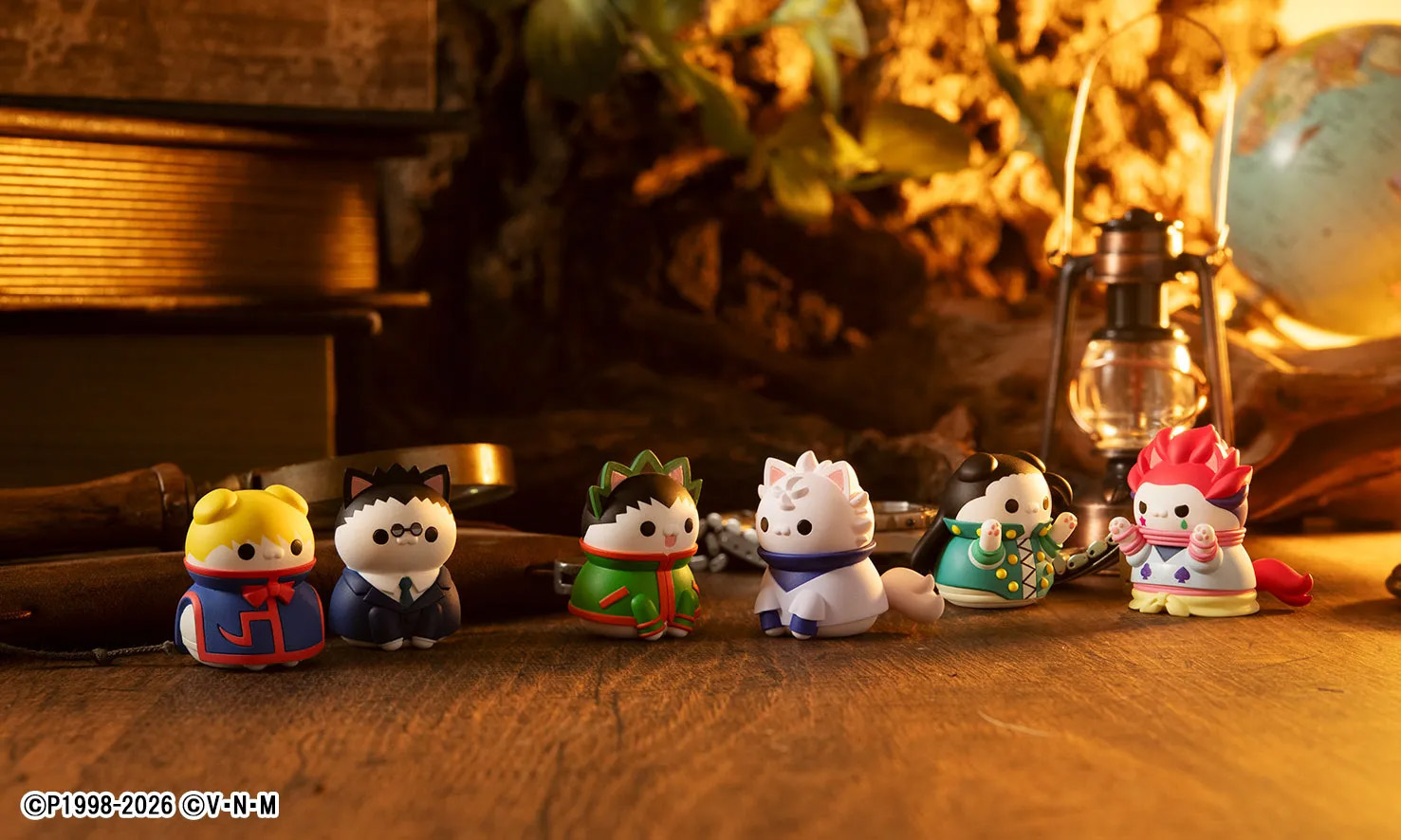 Hunter x Hunter Mega Cat Project Nyanter x Nyanter Box of 8 Random