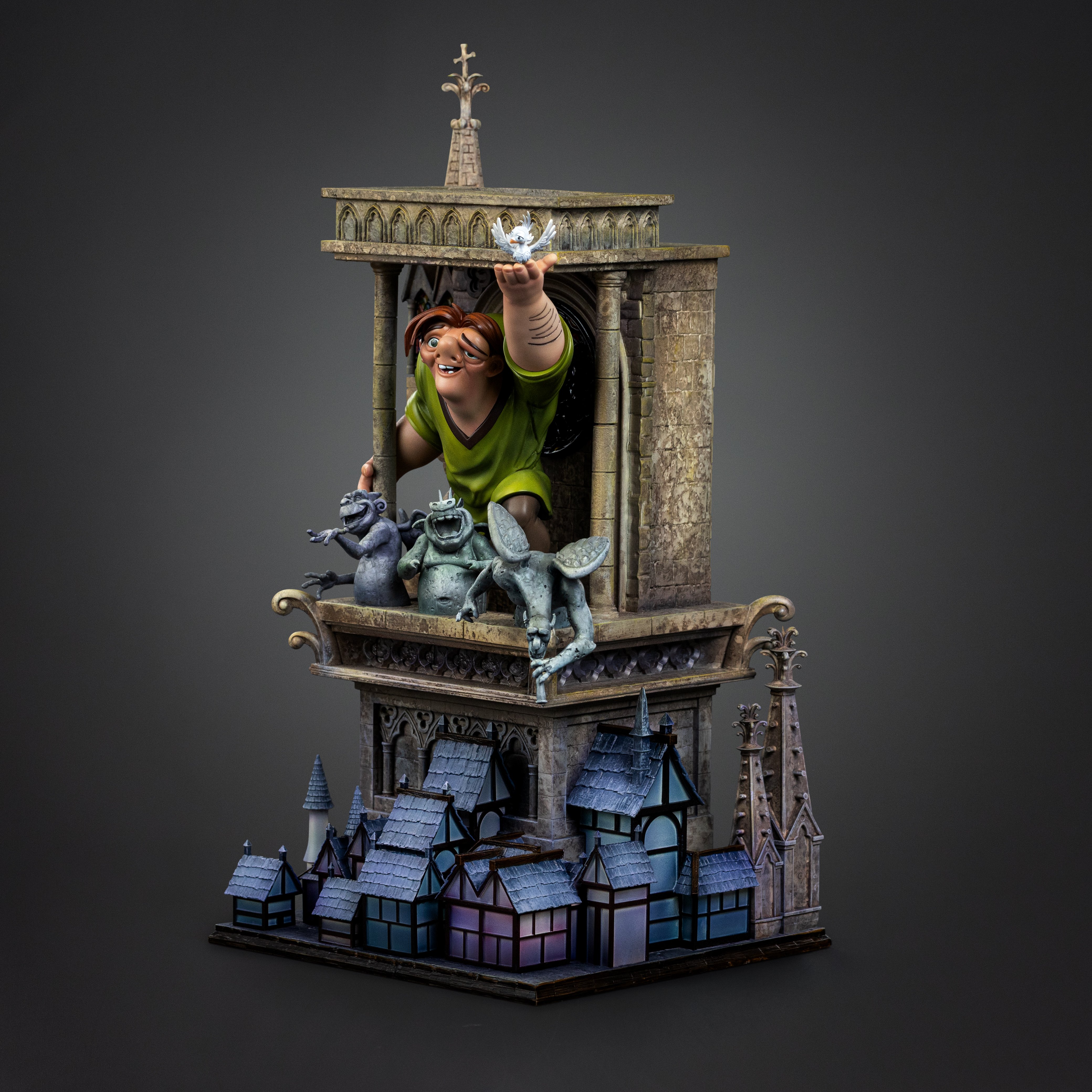 The Hunchback of Notre Dame Disney Classics Quasimodo (Deluxe Ver.) 1/10 Art Scale Statue Gallery Image 4