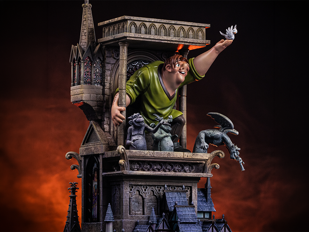 The Hunchback of Notre Dame Disney Classics Quasimodo (Deluxe Ver.) 1/10 Art Scale Statue Gallery Image 1