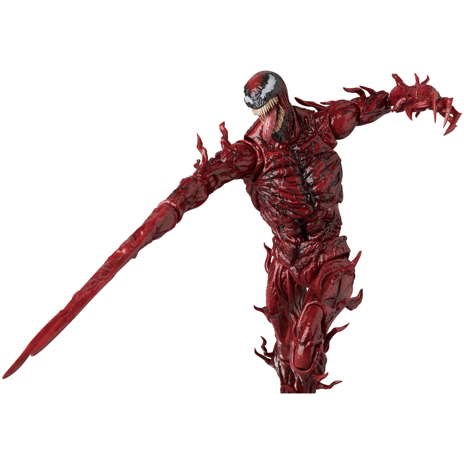 Venom: Let There Be Carnage MAFEX No.323 Carnage Action Figure Gallery Image 6