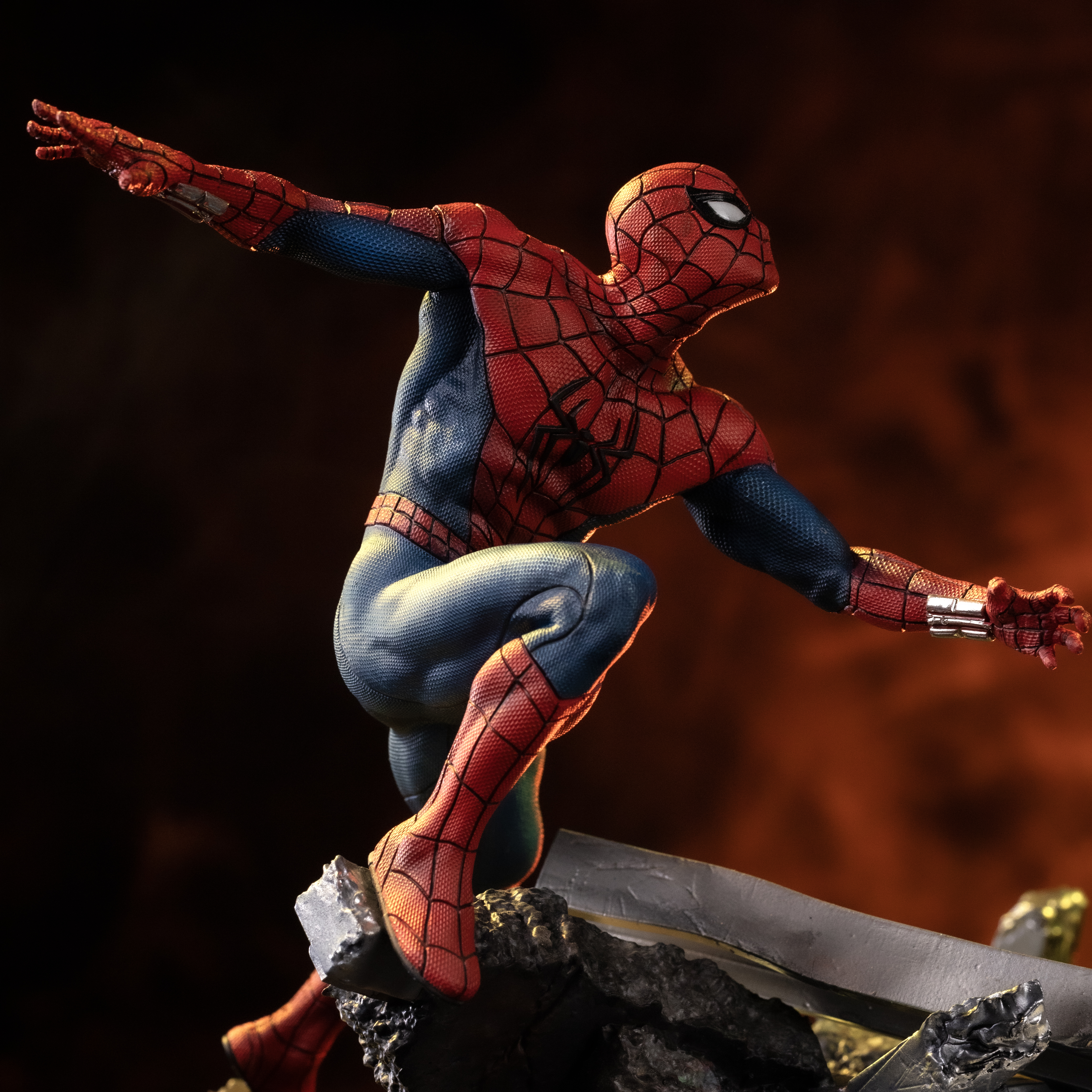 Spider-Man: Brand New Day Spider-Man vs Hulk 1/10 Art Scale Statue Gallery Image 16