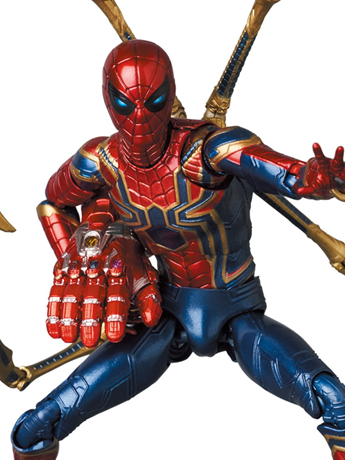 Avengers: Endgame MAFEX No.307 Iron Spider (Renewal Ver.) Action Figure Gallery Image 2