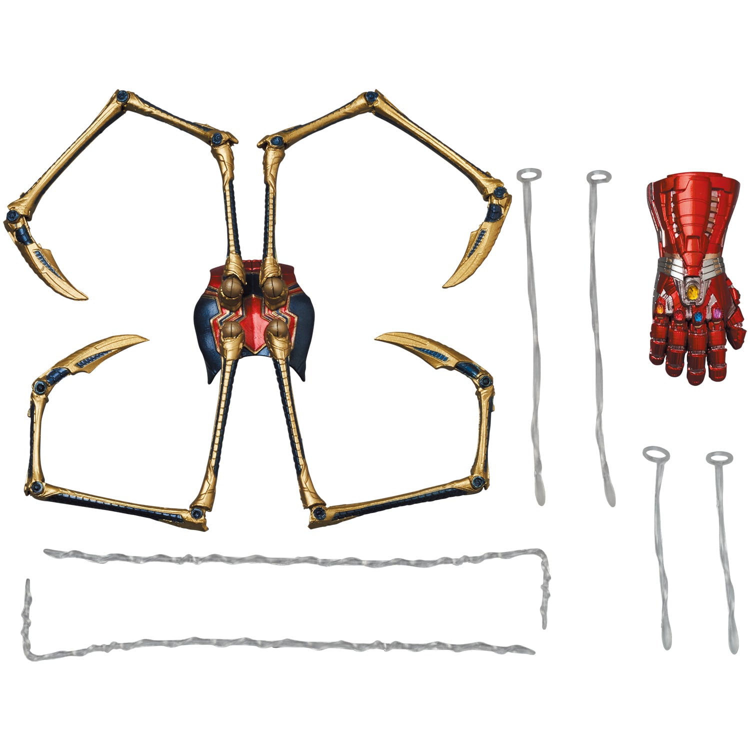 Avengers: Endgame MAFEX No.307 Iron Spider (Renewal Ver.) Action Figure Gallery Image 13