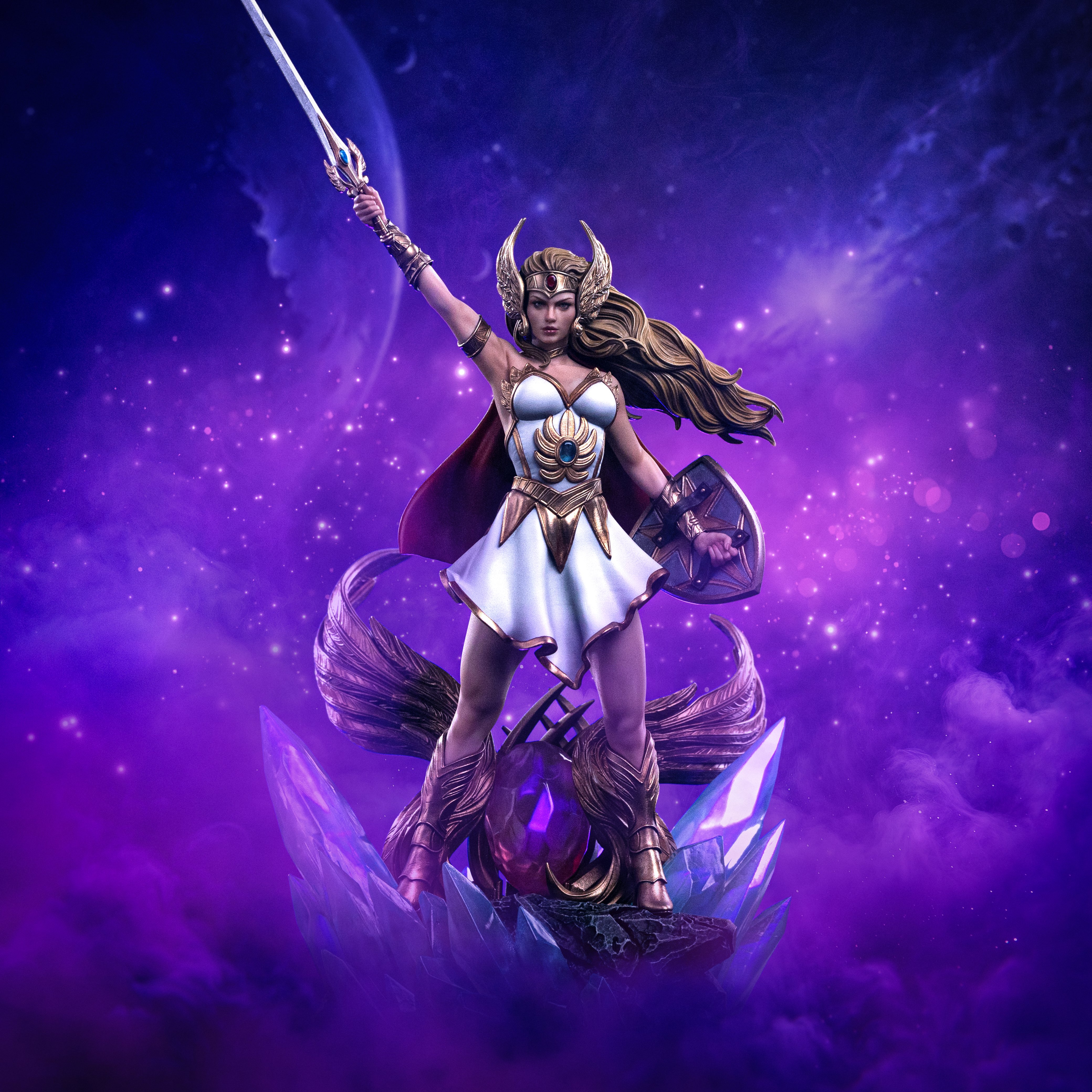 Masters of the Universe She-Ra Unleashed 1/10 Art Scale Statue Gallery Image 3