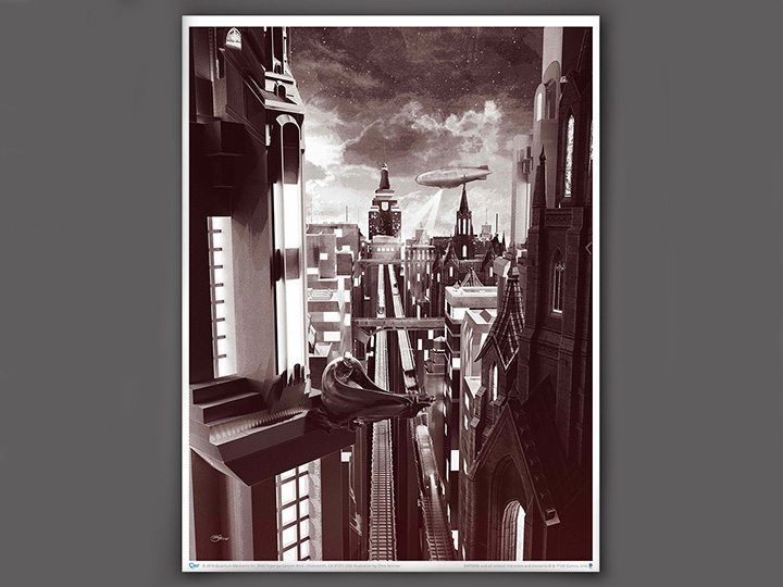 DC Comics Art Print - Gotham's Avenger Gallery Image 1