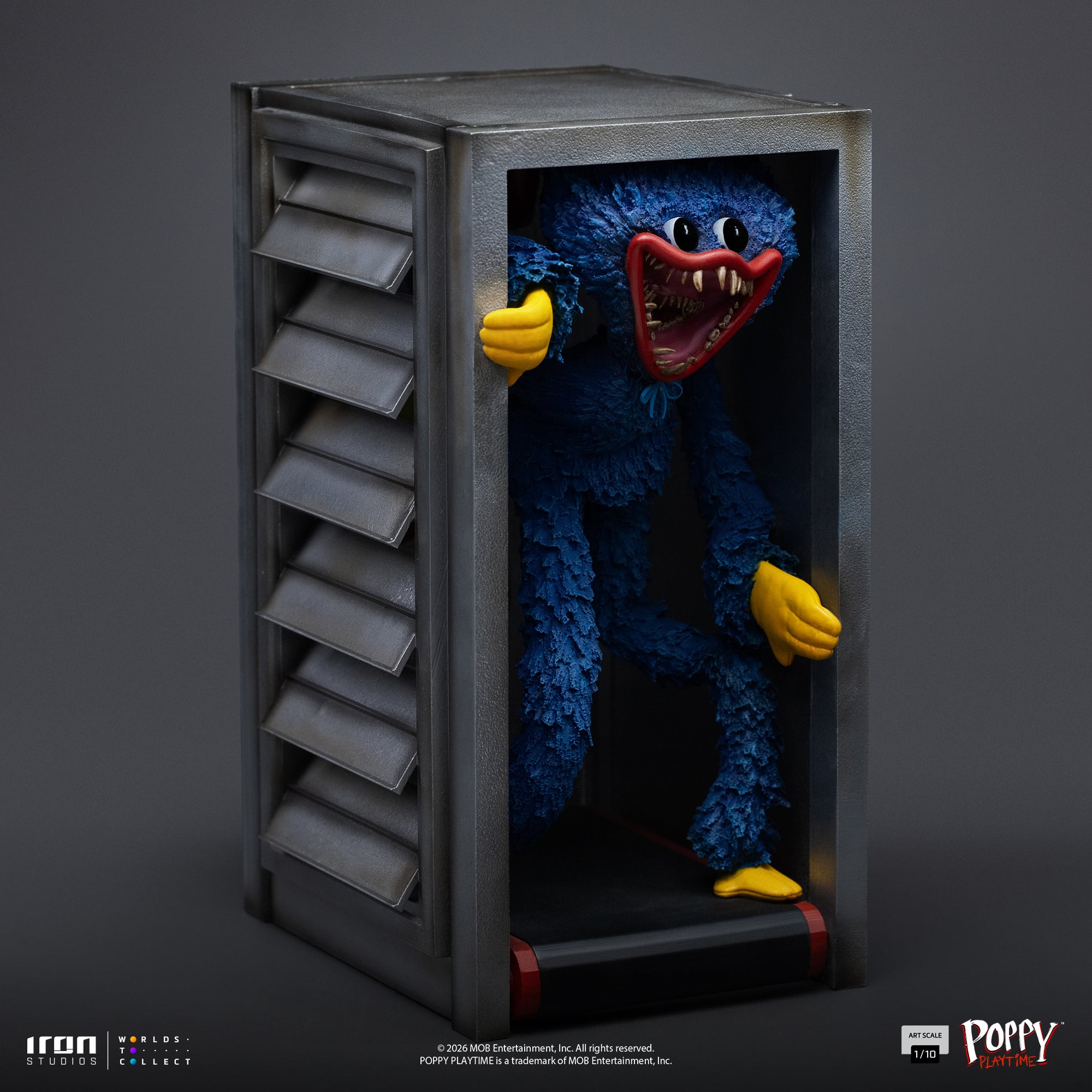 Poppy Playtime Huggy Wuggy 1/10 Art Scale Statue Gallery Image 7