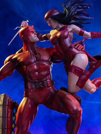 Marvel Comics Daredevil and Elektra 1/6 Scale Limited Edition Diorama Gallery Image 2