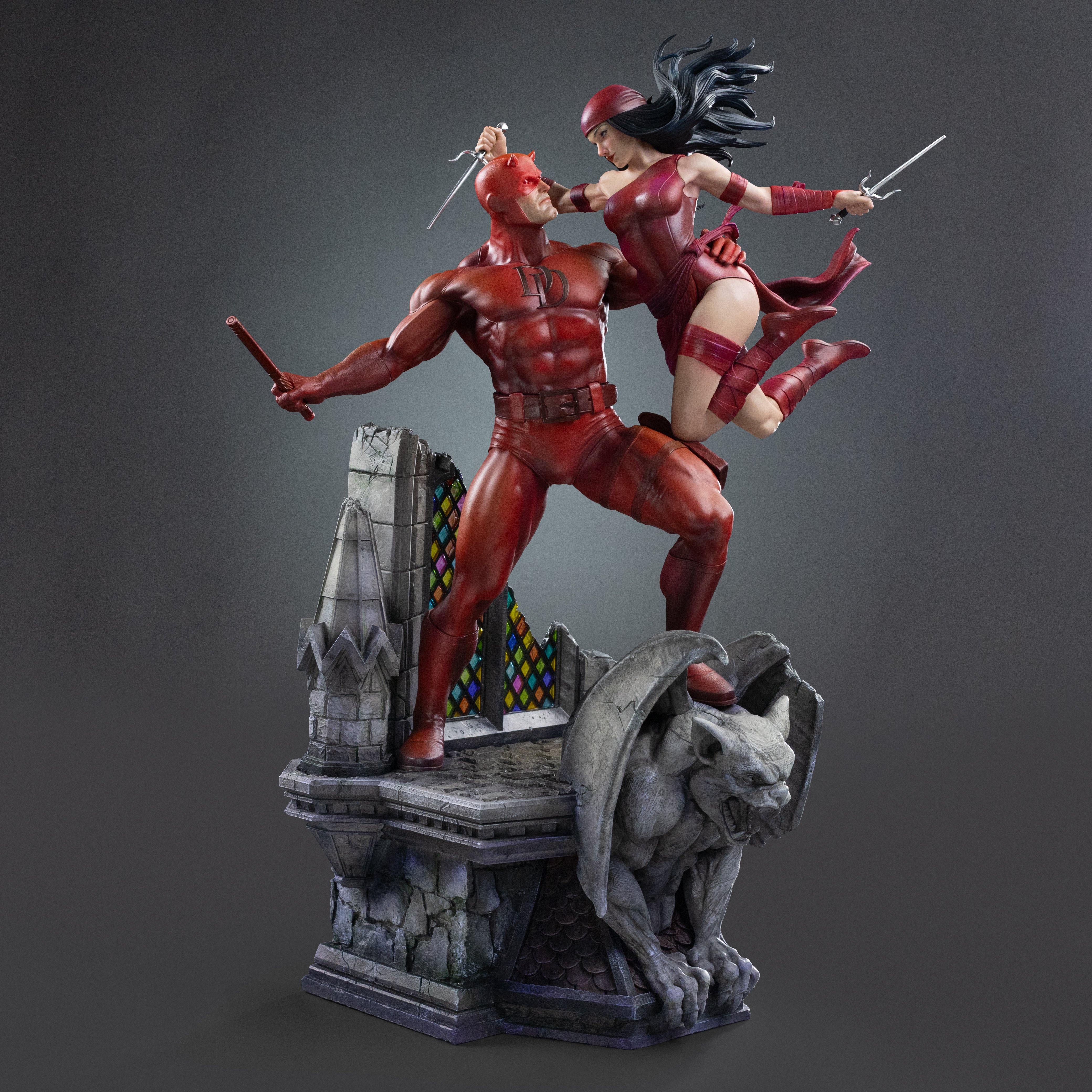 Marvel Comics Daredevil and Elektra 1/6 Scale Limited Edition Diorama Gallery Image 4