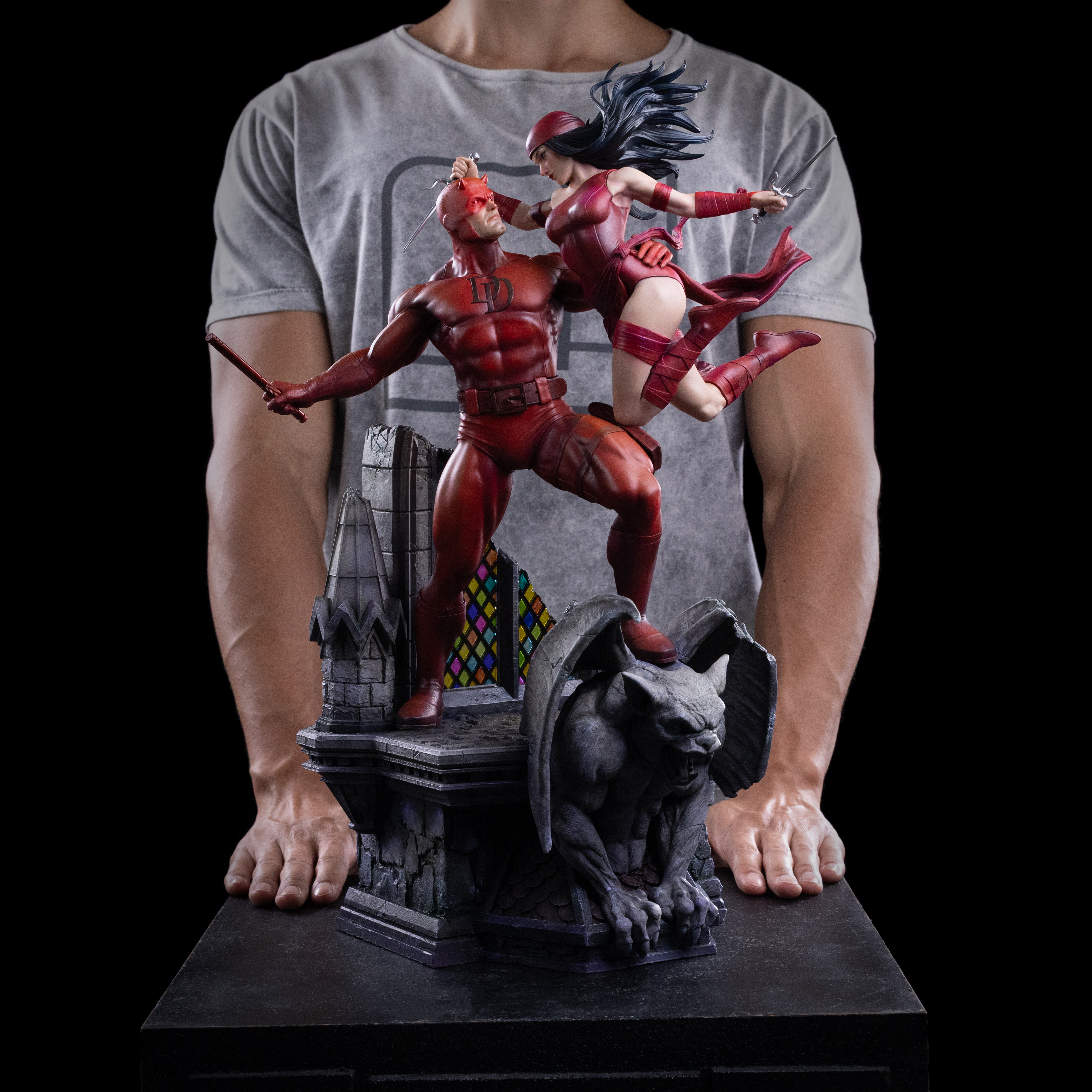 Marvel Comics Daredevil and Elektra 1/6 Scale Limited Edition Diorama Gallery Image 20